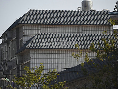 高檔(dang)小(xiao)區(qu)屋麵